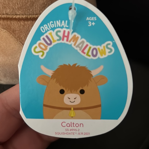 5inch Calton Squishmallow - Picture 2 of 4